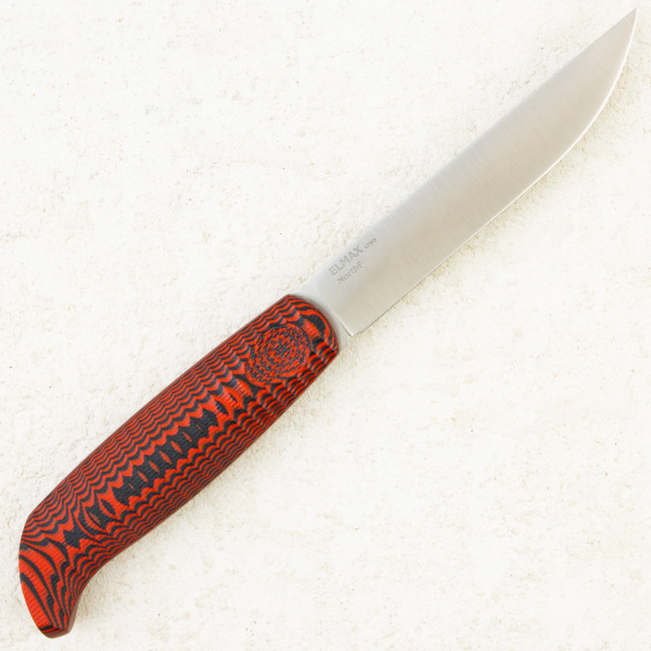 Нож OWL North F Грибок, Elmax Cryo, G10 Black/Red, Kydex