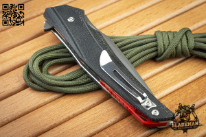 Нож Maxace Ranger, Assab XW42, Micarta Black - складной туристические ножи из стали Нож Maxace Ranger, Assab XW42, Micarta Black - складной туристические ножи из стали