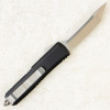 Нож Microtech UTX-85 Tanto, Satin, M390, Aluminium Black, 233-4 Нож Microtech UTX-85 Tanto, Satin, M390, Aluminium Black, 233-4