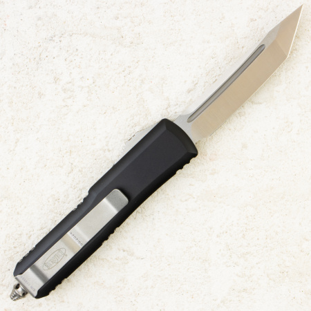 Нож Microtech UTX-85 Tanto, Satin, M390, Aluminium Black, 233-4 Нож Microtech UTX-85 Tanto, Satin, M390, Aluminium Black, 233-4