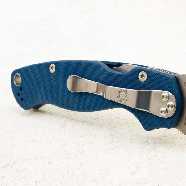 Нож Spyderco Para Military 2, CPM SPY27, G10 Cobalt Blue, C81GPCBL2