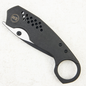 Нож WE Knife Envisage, CPM 20CV, Titanium Black - складной туристические ножи из стали Нож WE Knife Envisage, CPM 20CV, Titanium Black - складной туристические ножи из стали