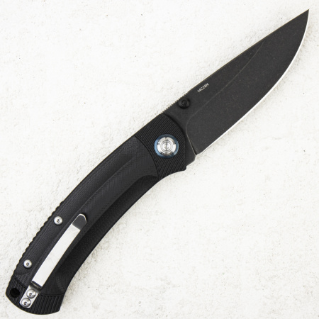 Нож QSP CopperHead, 14C28N blackstonewash, G10 Black/Blue - купить в интернет-магазине Blademan