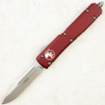 Нож Microtech Ultratech, Stonewash, M390, Aluminum Merlot, 121-10 MR