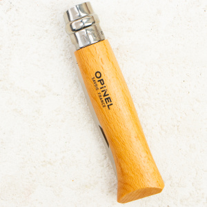 Нож Opinel №8 Trekking, XC90, Beech Wood, Кожаный чехол, 1089 Нож Opinel №8 Trekking, XC90, Beech Wood, Кожаный чехол, 1089