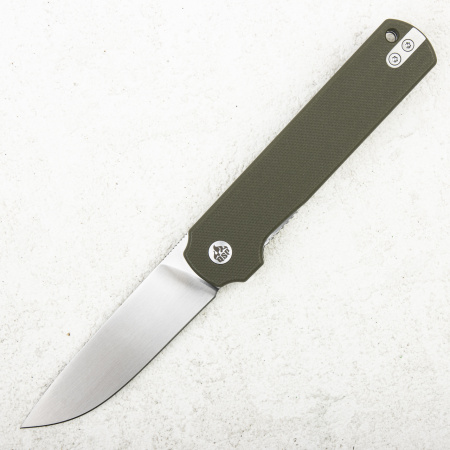 Нож QSP Lark, 14C28N, G10 Green