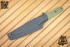 Нож OWL Tyto F, M390, G10 Olive, Kydex - купить в интернет-магазине Blademan
