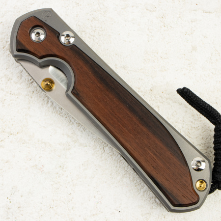 Нож Chris Reeve Large Sebenza 31 Macassar Ebony Inlay, CPM MagnaCut, Titanium/ Macassar Ebony, L31-1140 Нож Chris Reeve Large Sebenza 31 Macassar Ebony Inlay, CPM MagnaCut, Titanium/ Macassar Ebony, L31-1140