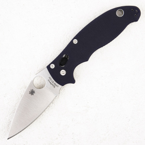 Нож Spyderco Manix 2, CPM S110V, G10 Dark Blue, C101GPDBL2 Нож Spyderco Manix 2, CPM S110V, G10 Dark Blue, C101GPDBL2