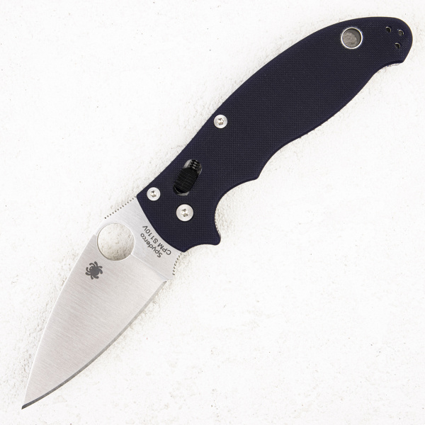 Нож Spyderco Manix 2, CPM S110V, G10 Dark Blue, C101GPDBL2
