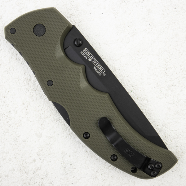 Cold Steel Recon 1 Tanto, 27BT-ODBK, S35VN, G10 OD Green, CS27BT-ODBK