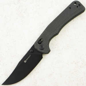 Нож Sencut Slybolt, Black, 9Cr18MoV, Micarta Dark Green Handle, S25001A-1