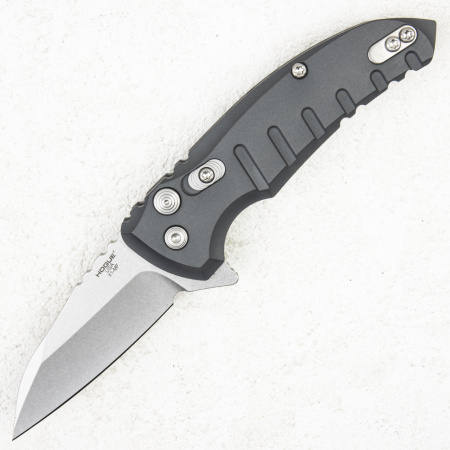 Нож Hogue X1 MicroFlip, CPM 154, Aluminum Gray