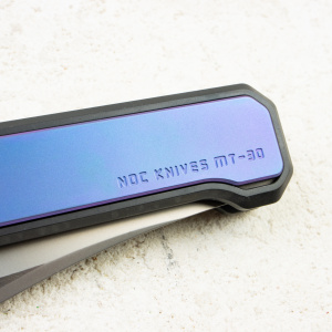 Накладки для NOC Knives MT-30, Titanium Blue Накладки для NOC Knives MT-30, Titanium Blue