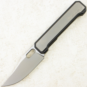 Нож NOC Knives MT-30, M390, DLC Stainless Steel Handle with Titanium Gray Inlay, MT-3008