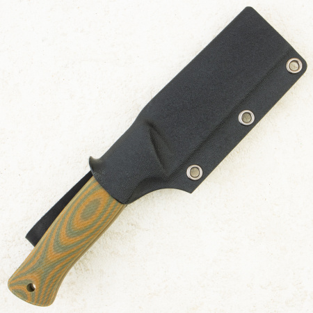 Нож OWL Ulula S F, Elmax Cryo, G10 Sand/Olive, Kydex