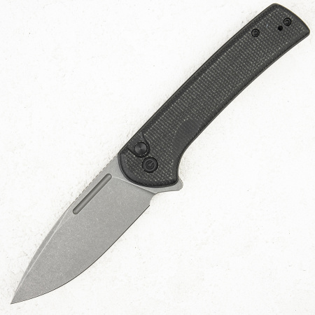 Нож CIVIVI Conspirator Button Lock, Nitro-V, Micarta Black