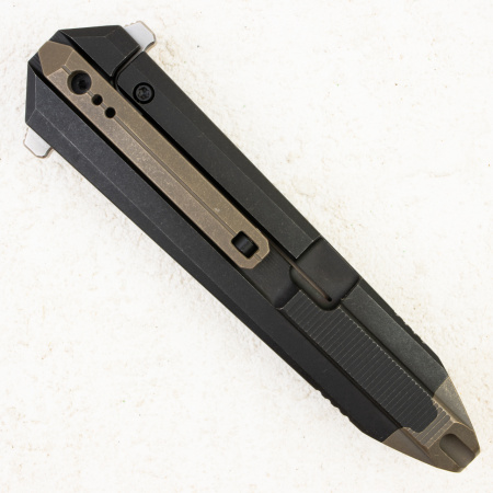 Нож WE Knife Diatomic, CPM 20CV, Bronze Endcap / Black Titanium Handle Нож WE Knife Diatomic, CPM 20CV, Bronze Endcap / Black Titanium Handle - купить в интернет-магазине Blademan