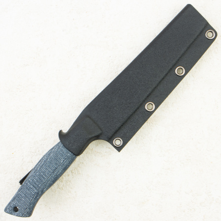 Нож OWL S130 F Универсал, M390 Cryo, Micarta Jeans Gray, Kydex