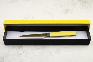 Нож овощной OWL P100 F, Elmax Cryo, Микарта Lemon - купить в интернет-магазине Blademan