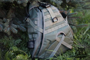 Однолямочный тактический рюкзак Kiwidition Maura, Зеленый - купить в интернет-магазине Blademan