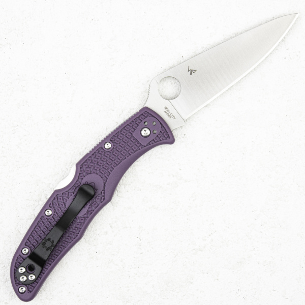 Нож Spyderco Endura 4, VG-10, FRN Purple - складной туристические ножи из стали