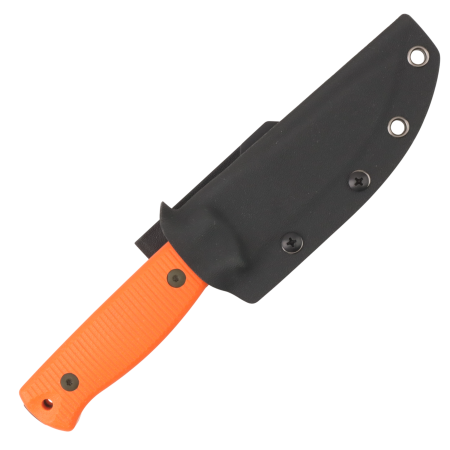 Нож HOT Knife Hoot, Cerakote OD Green, D2, G10 Orange Handle, Kydex