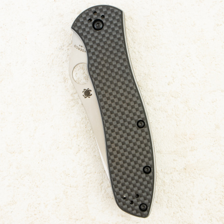 Нож Spyderco Bradley Folder 2, CPM M4, Carbon Fiber/ G10 Laminate Black, C134CFP2 Нож Spyderco Bradley Folder 2, CPM M4, Carbon Fiber/ G10 Laminate Black, C134CFP2