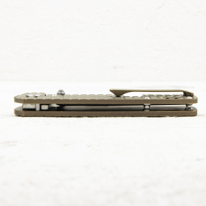 Нож QSP Penguin, 154CM, Titanium Bronze Frag - складной туристические ножи из стали Нож QSP Penguin, 154CM, Titanium Bronze Frag - складной туристические ножи из стали