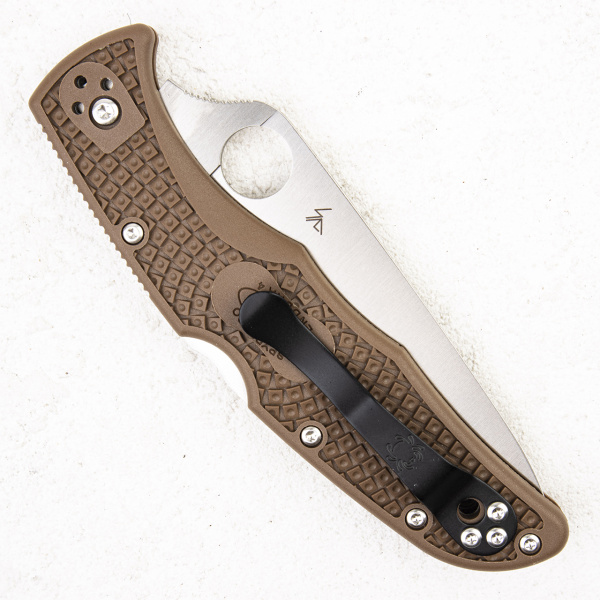 Spyderco Endura 4, VG-10, FRN Brown