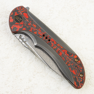 Нож WE Knife Equivik Flipper Knife, CPM 20CV, Titanium & Carbon Fiber Handle, WE23020-DS1 Нож WE Knife Equivik Flipper Knife, CPM 20CV, Titanium & Carbon Fiber Handle, WE23020-DS1