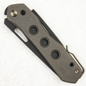 Нож WE Knife Vision R, 20CV Reverse Tanto, Titanium Bronze, Snecx Tan Design - складной туристические ножи из стали Нож WE Knife Vision R, 20CV Reverse Tanto, Titanium Bronze, Snecx Tan Design - складной туристические ножи из стали