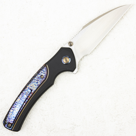 Нож WE Knife Ziffius, CPM 20CV, Titanium/Flamed Titanium. LIMITED EDITION Нож WE Knife Ziffius, CPM 20CV, Titanium/Flamed Titanium. LIMITED EDITION - купить в интернет-магазине Blademan
