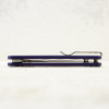 Нож QSP Unicorn, Stonewashed 14C28N, G10 Black/Purple, QS156-B1 Нож QSP Unicorn, Stonewashed 14C28N, G10 Black/Purple, QS156-B1