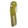 Нож Microtech MSI, Stonewash, M390, Aluminum Fluted OD Green, 210-10 — фото 4