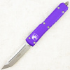 Нож Microtech Ultratech Tanto, Stonewash, M390, Aluminum Purple, 123-10 PU