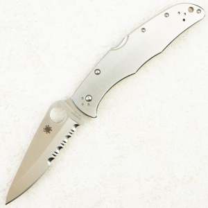 Нож Spyderco Endura 4, Serrated, VG-10, Stainless Steel, C10PS Нож Spyderco Endura 4, Serrated, VG-10, Stainless Steel, C10PS