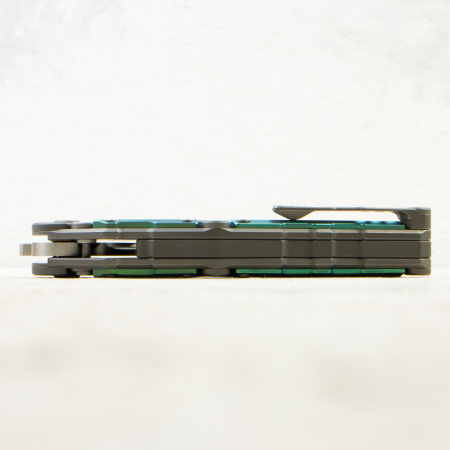 Нож NOC Knives MT-32, M390, Titanium Green Handle, MT-3210 Нож NOC Knives MT-32, M390, Titanium Green Handle, MT-3210