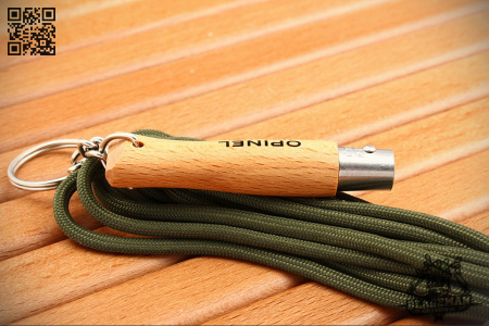Нож-брелок Opinel №4, углеродистая сталь, Бук - купить в интернет-магазине Blademan