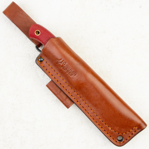 Нож Южный Крест Шершень, VG10, Конвекс, Микарта Красная, Насечка