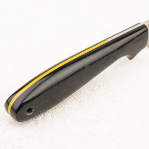 Нож Apus Knives Wilson Long, K110, G10 Black-yellow, Kydex Black - купить в интернет-магазине Blademan