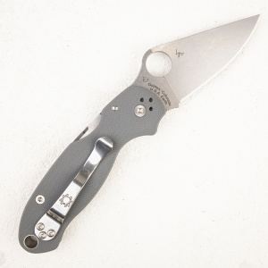 Нож Spyderco Para 3, Maxamet, G10 Gray, C223GPDGY Нож Spyderco Para 3, Maxamet, G10 Gray, C223GPDGY
