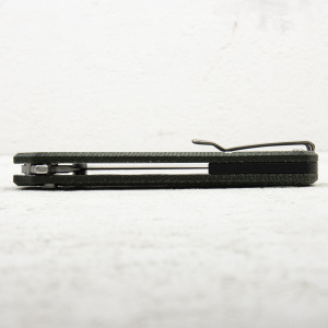 Нож QSP Swordfish Button Lock, 14C28N, Micarta Green - складной туристические ножи из стали Нож QSP Swordfish Button Lock, 14C28N, Micarta Green - складной туристические ножи из стали