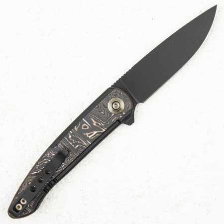 Нож WE Knife Smooth Sentinel, 20CV, Titanium/Carbon+Copper Foil Нож WE Knife Smooth Sentinel, 20CV, Titanium/Carbon+Copper Foil - купить в интернет-магазине Blademan