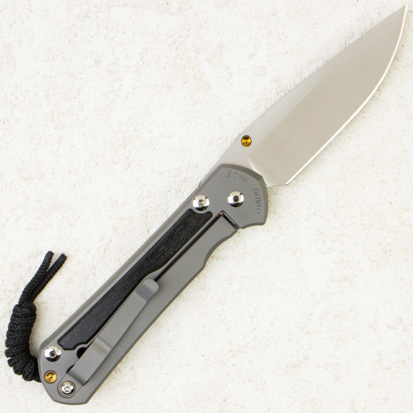 Нож Chris Reeve Large Sebenza 31 Inlay, CPM MagnaCut, Titanium/Bog Oak Handle, L31-1100
