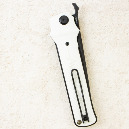 Нож Petrified Fish Tena, D2, Black Stonewash, G10 White Handle, PFB04WDW Нож Petrified Fish Tena, D2, Black Stonewash, G10 White Handle, PFB04WDW