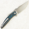 Нож WE Knife Quinseris, Rubbed Satin M390, Titanium Gray with Arctic Storm Fat Carbon Inlay Handle, WE23093-4 Нож WE Knife Quinseris, Rubbed Satin M390, Titanium Gray with Arctic Storm Fat Carbon Inlay Handle, WE23093-4