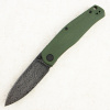 Нож CIVIVI Sokoke Front Flipper & Thumb Stud, Damascus, Micarta Green, C22007-DS2 Нож CIVIVI Sokoke Front Flipper & Thumb Stud, Damascus, Micarta Green, C22007-DS2