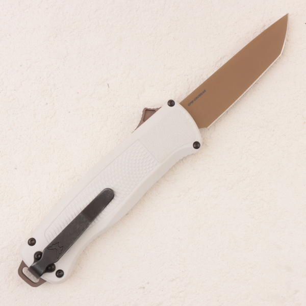 Нож Benchmade Shootout, CruWear, Cool Gray Grivory Handle, 5370FE-02