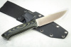 Нож Apus Knives Guard dog, N690, G10 Green-black, Kydex Black - купить в интернет-магазине Blademan